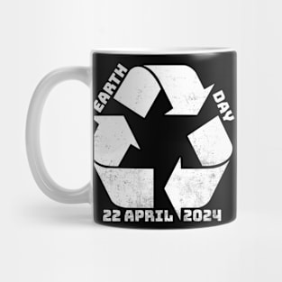 Earth Day Recycle Symbo Mug